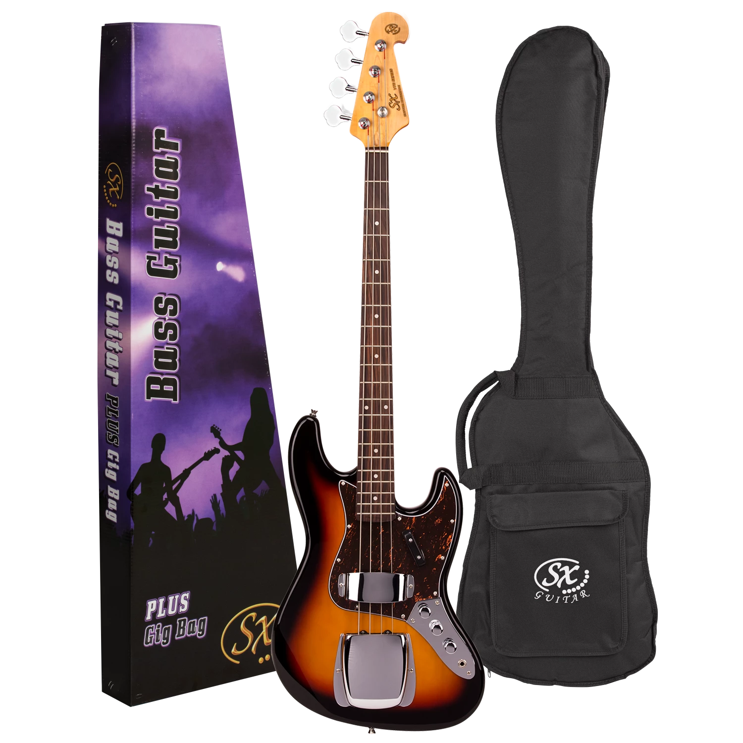 AMS SX Vintage Style Bass Guitar Electric Basses 1 AMS SX Vintage Style Bass Guitar Electric Basses