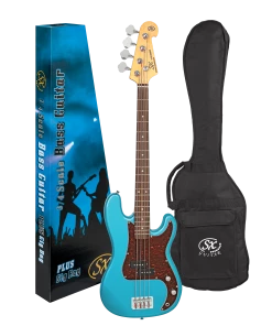 AMS Electric Basses SX ¾ Size Short Scale Vintage Style Bass Guitar