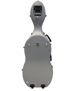National Orchestral Accessories Vivo ABS Cello Hard Case Silver 1/2