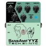 National Pedals TECH 21 Sansamp YYZ Geddy Lee Signature Pedal