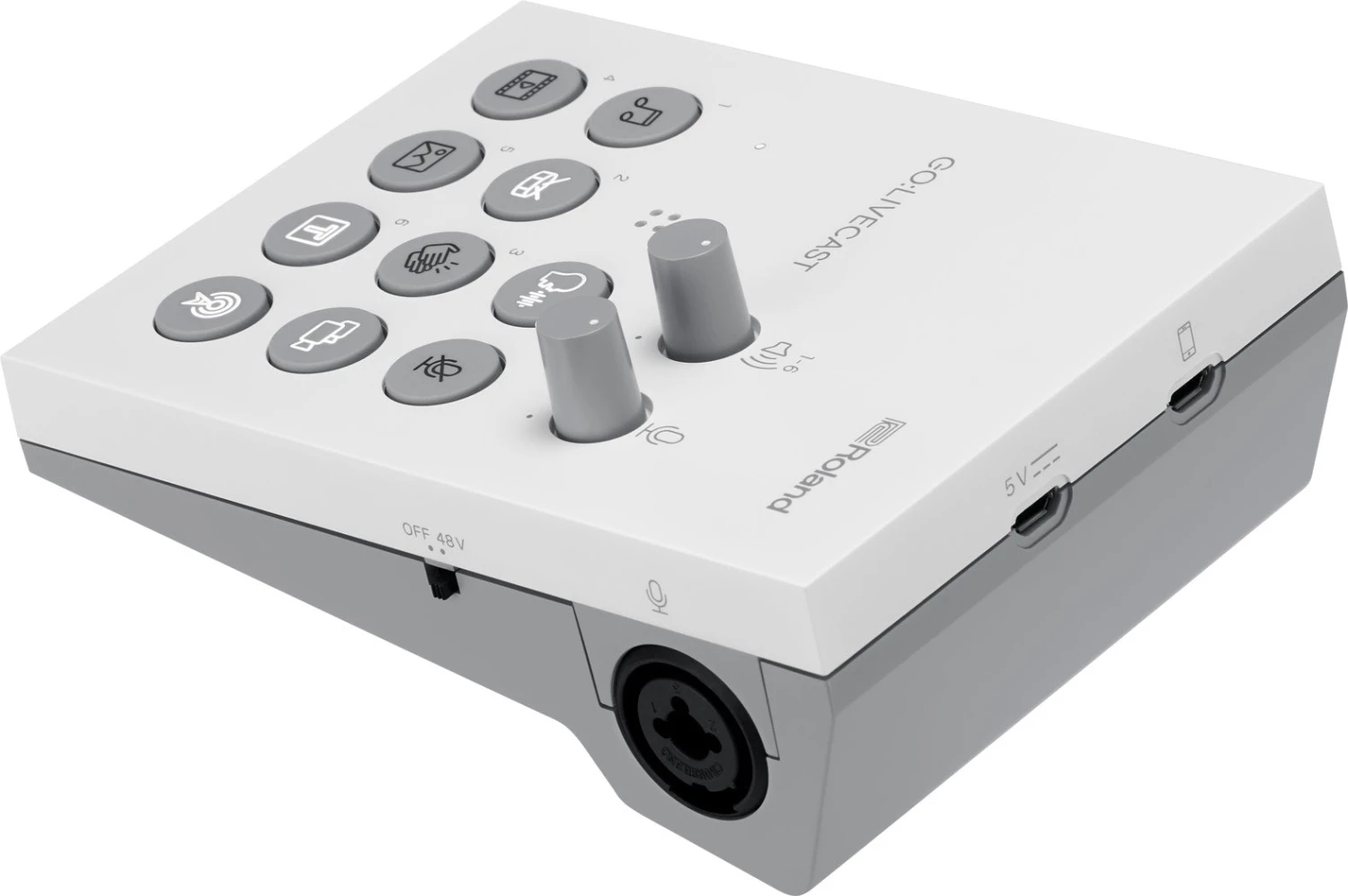 Interfaces Roland Go:Livecast 3 Interfaces Roland Go:Livecast