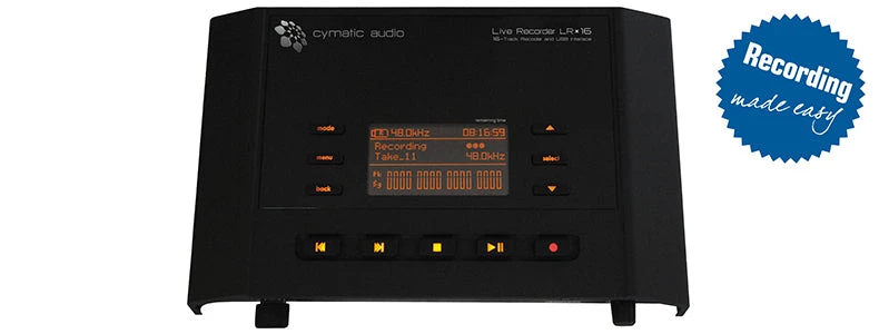 Portable Recorders *CLEARANCE* CYMATIC LR-16 Live Recorder 2 Portable Recorders *CLEARANCE* CYMATIC LR-16 Live Recorder