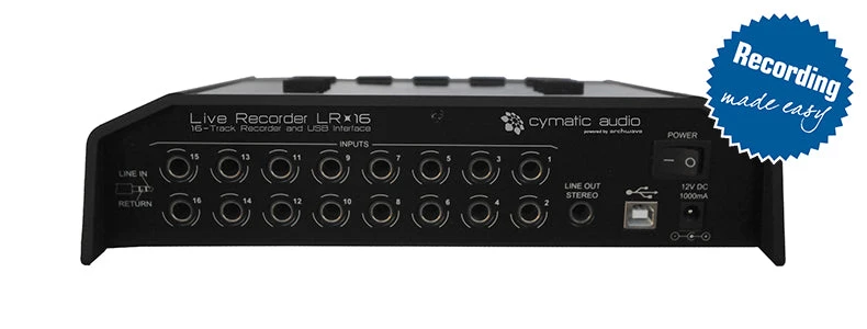 Portable Recorders *CLEARANCE* CYMATIC LR-16 Live Recorder 3 Portable Recorders *CLEARANCE* CYMATIC LR-16 Live Recorder