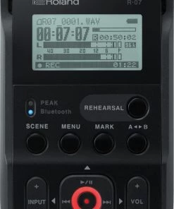 Roland R07 Portable Recorder BLACK Portable Recorders