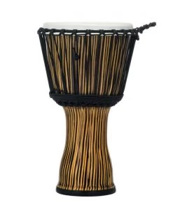 Dynamic Djembes Pearle Djembe 10 Inch Rope Zebra Grass